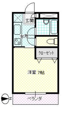 メゾン神明の物件間取画像